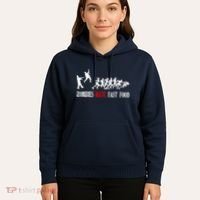 Zombies Eat Brains You'll Be Fine Hoodie thumb 5