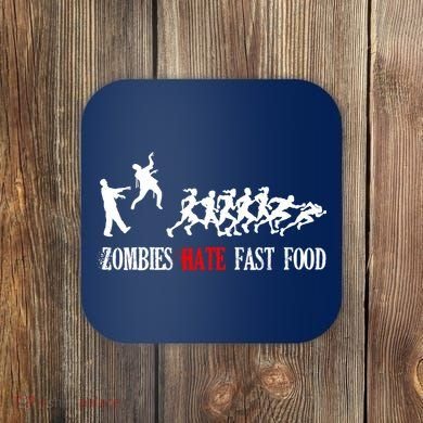 Zombies Eat Brains You'll Be Fine Coaster