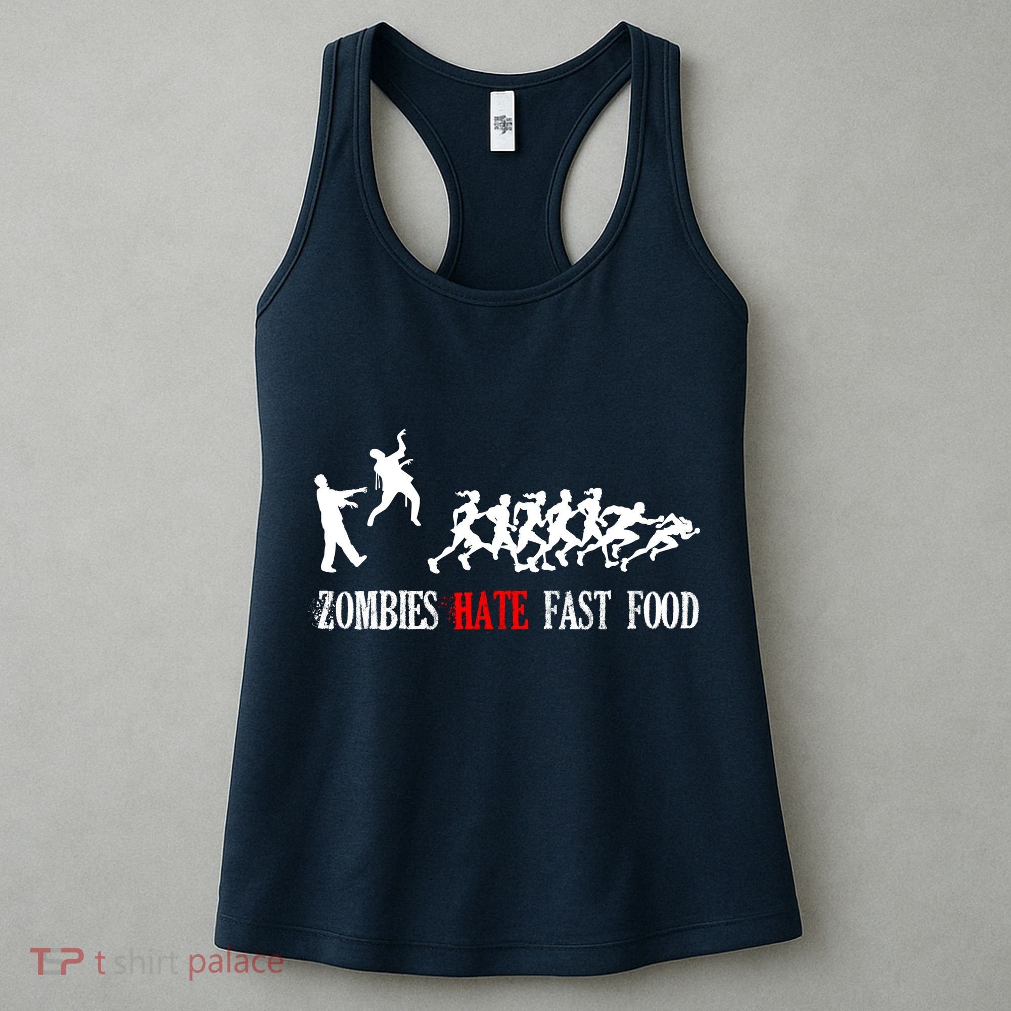 Zombies Eat Brains You'll Be Fine Women's Tank Top