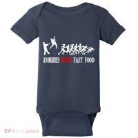 Zombies Eat Brains You'll Be Fine Baby Bodysuit thumb 0