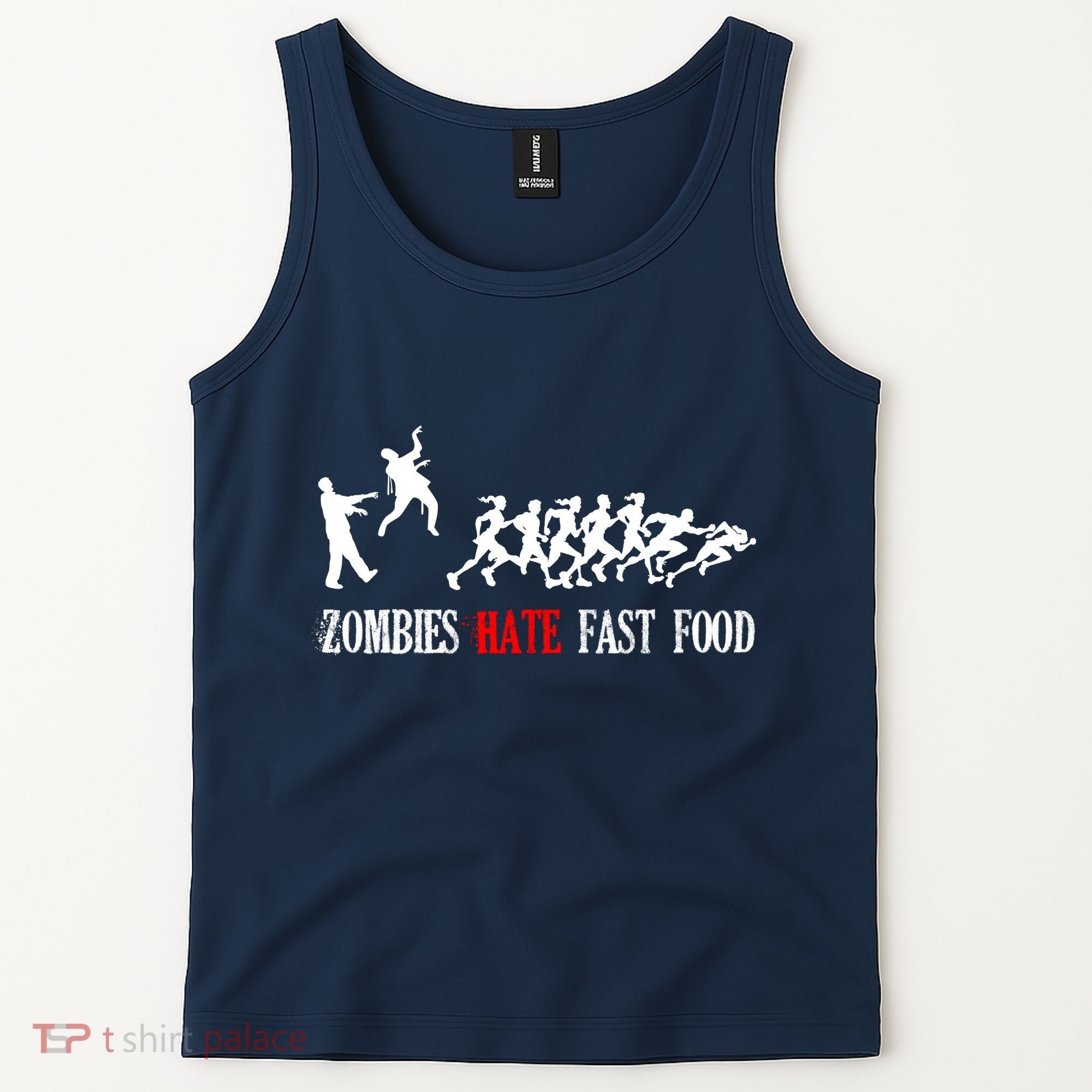Zombies Eat Brains You'll Be Fine Tank Top