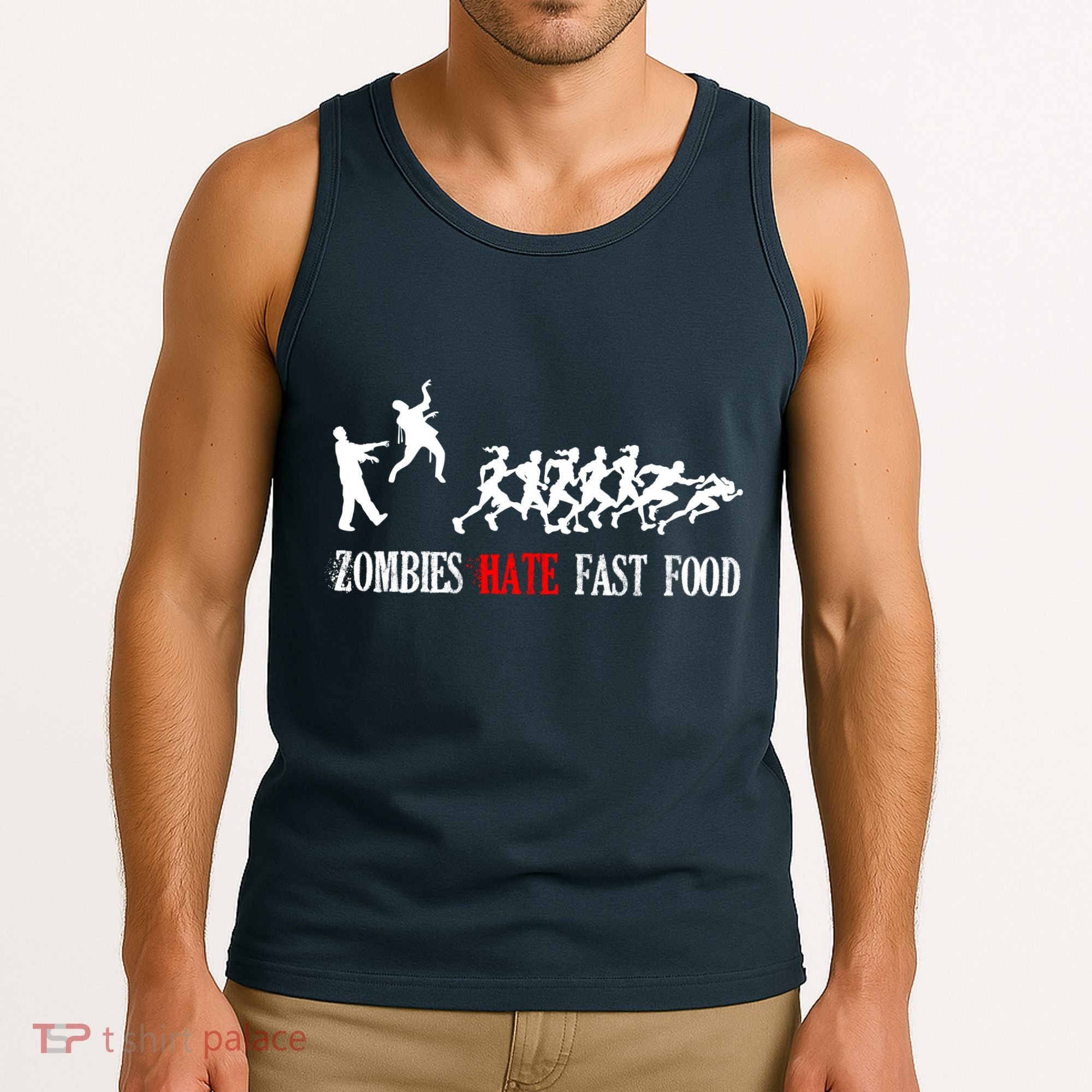 Zombies Eat Brains You'll Be Fine Tank Top