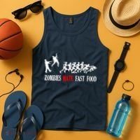 Zombies Eat Brains You'll Be Fine Tank Top thumb 4