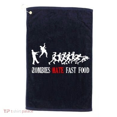 Zombies Eat Brains You'll Be Fine Golf Towel