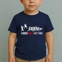 Zombies Eat Brains You'll Be Fine Toddler T-Shirt thumb 2