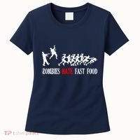 Zombies Eat Brains You'll Be Fine Women's T-Shirt thumb 0