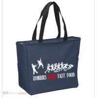 Zombies Eat Brains You'll Be Fine Tote Bag thumb 2