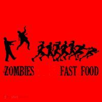 Zombies Eat Brains You'll Be Fine Santa Hat thumb 1