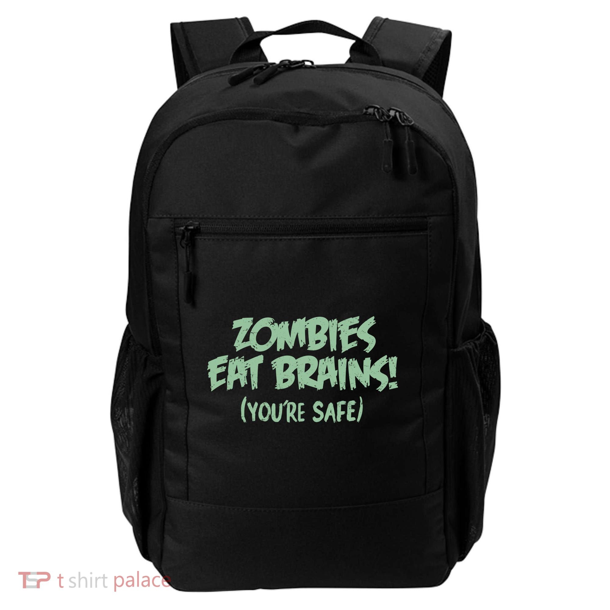 Zombies Eat Brains! (You're Safe) Backpack