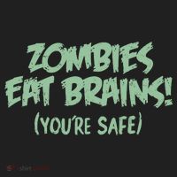 Zombies Eat Brains! (You're Safe) Hat thumb 2