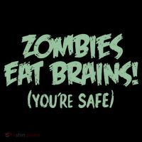Zombies Eat Brains! (You're Safe) Visor thumb 3