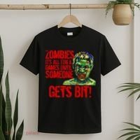 Zombies It's All Fun and Games T-Shirt thumb 2
