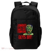 Zombies It's All Fun and Games Backpack thumb 0