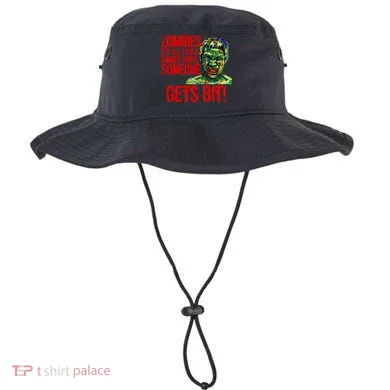 Zombies It's All Fun and Games Bucket Hat