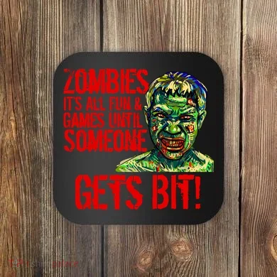 Zombies It's All Fun and Games Coaster