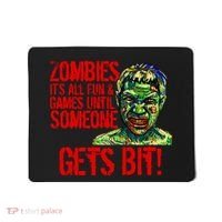 Zombies It's All Fun and Games Mousepad thumb 0