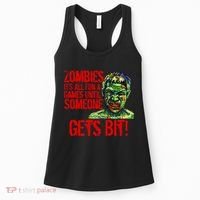 Zombies It's All Fun and Games Women's Tank Top thumb 0