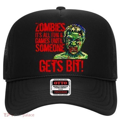 Zombies It's All Fun and Games Hat