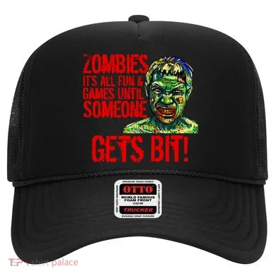 Zombies It's All Fun and Games Hat