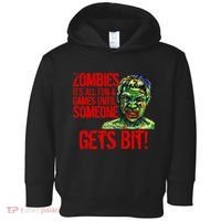 Zombies It's All Fun and Games Toddler Hoodie thumb 0