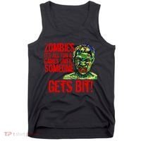 Zombies It's All Fun and Games Tank Top thumb 0