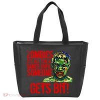 Zombies It's All Fun and Games Tote Bag thumb 0