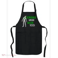 Zombies Were Irish Too Funny Apron thumb 0