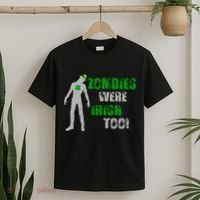 Zombies Were Irish Too Funny T-Shirt thumb 2