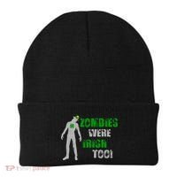 Zombies Were Irish Too Funny Beanie thumb 0