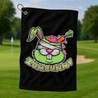 Zombunny Golf Towel thumb 1