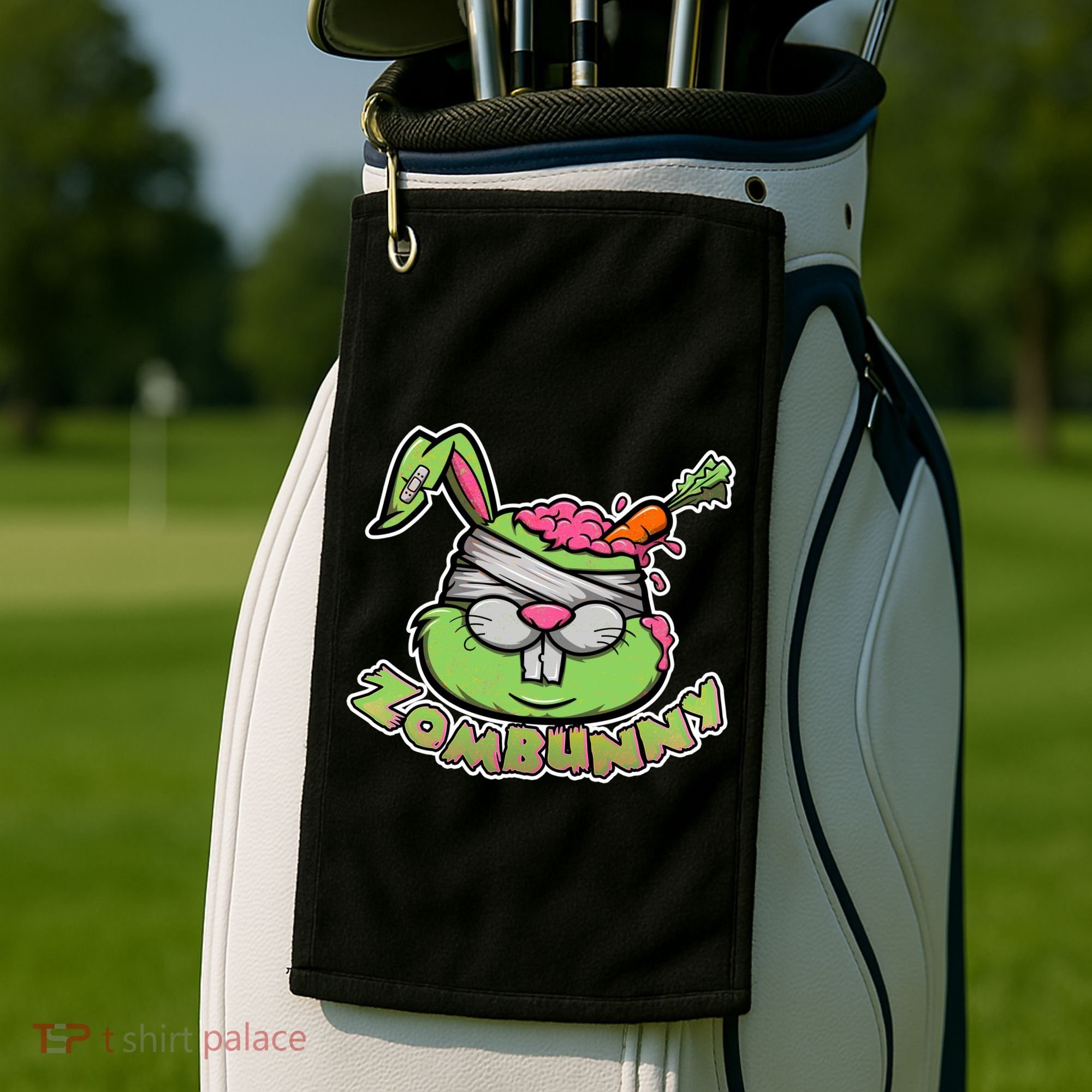 Zombunny Golf Towel