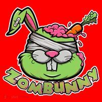 Zombunny Santa Hat thumb 1