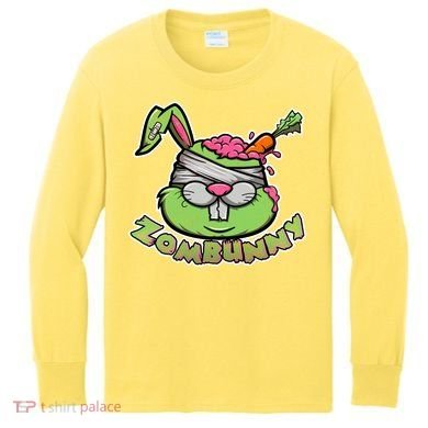 Zombunny Kids Long Sleeve Shirt