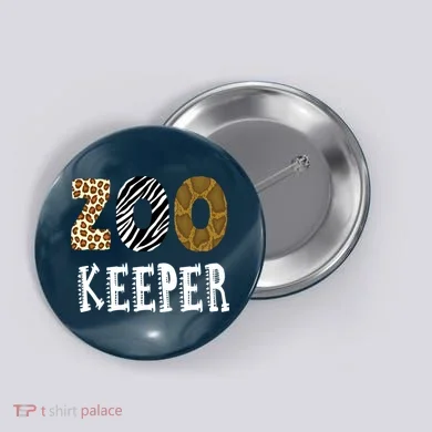 Zoo Keeper Button