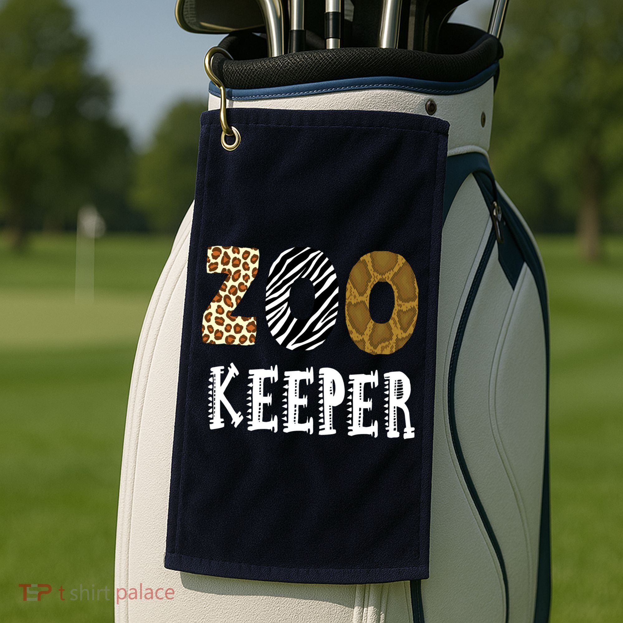 Zoo Keeper Golf Towel