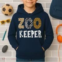 Zoo Keeper Kids Hoodie thumb 2