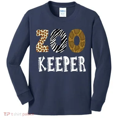 Zoo Keeper Kids Long Sleeve Shirt