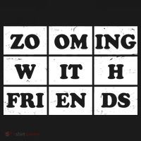 Zooming With Friends USA-Made Doggie Bandana thumb 2