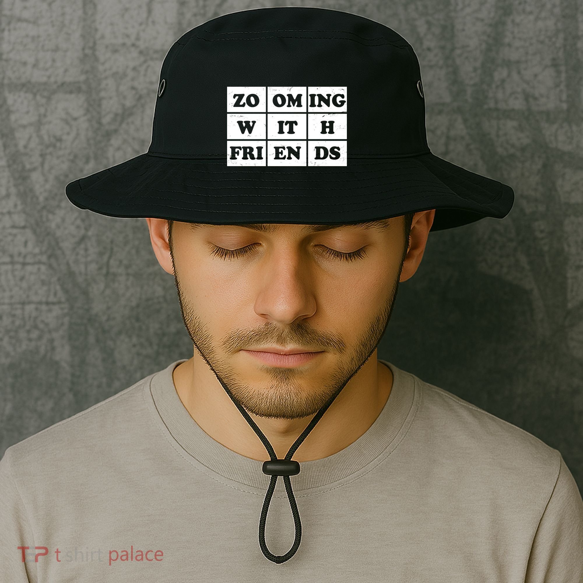Zooming With Friends Bucket Hat