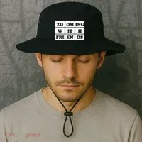 Zooming With Friends Bucket Hat thumb 2