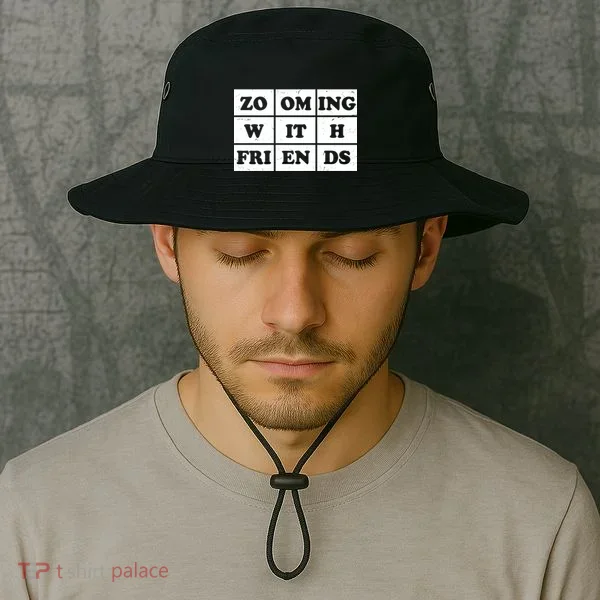 Zooming With Friends Bucket Hat