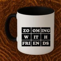 Zooming With Friends Coffee Mug thumb 2