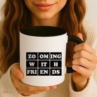 Zooming With Friends Coffee Mug thumb 3