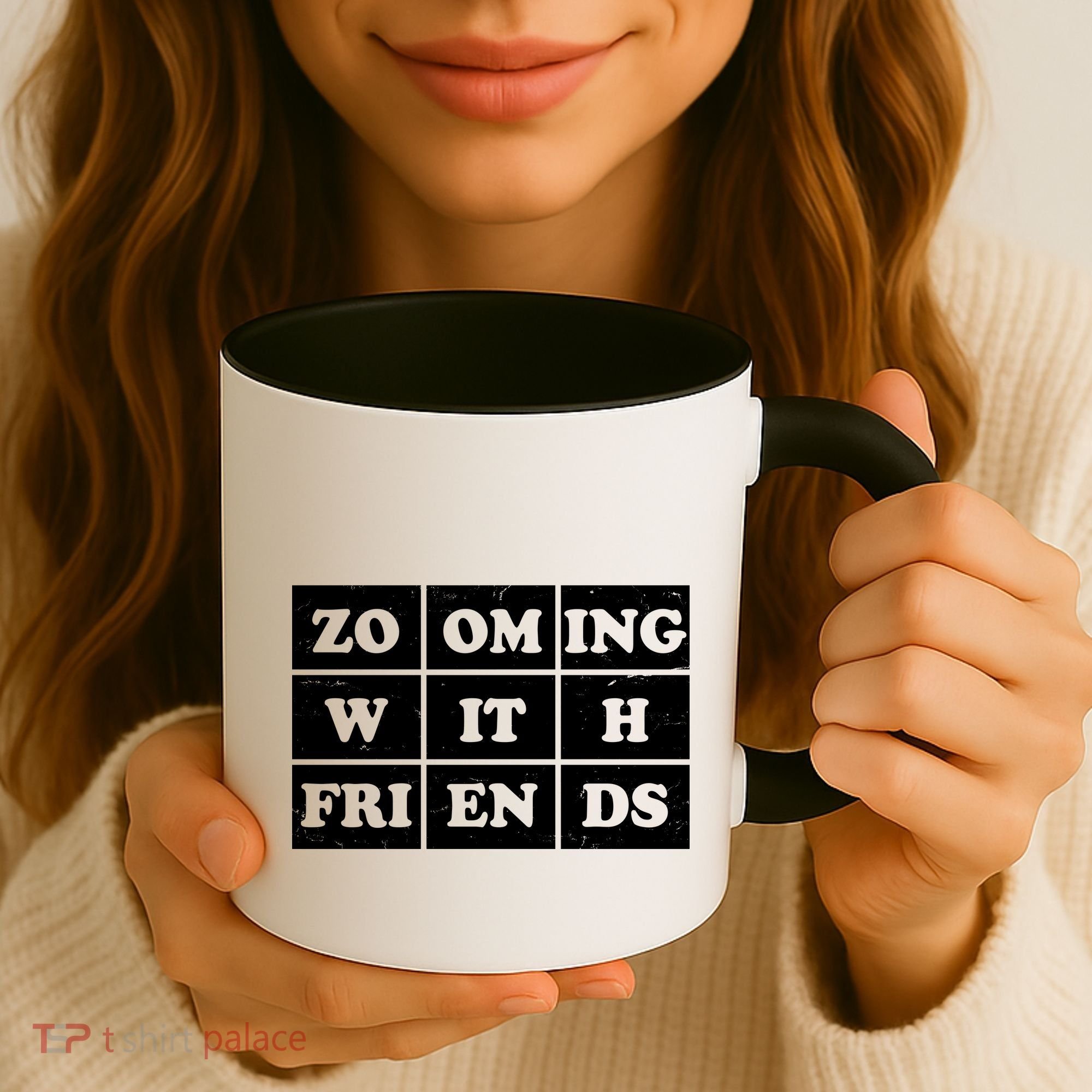 Zooming With Friends Coffee Mug