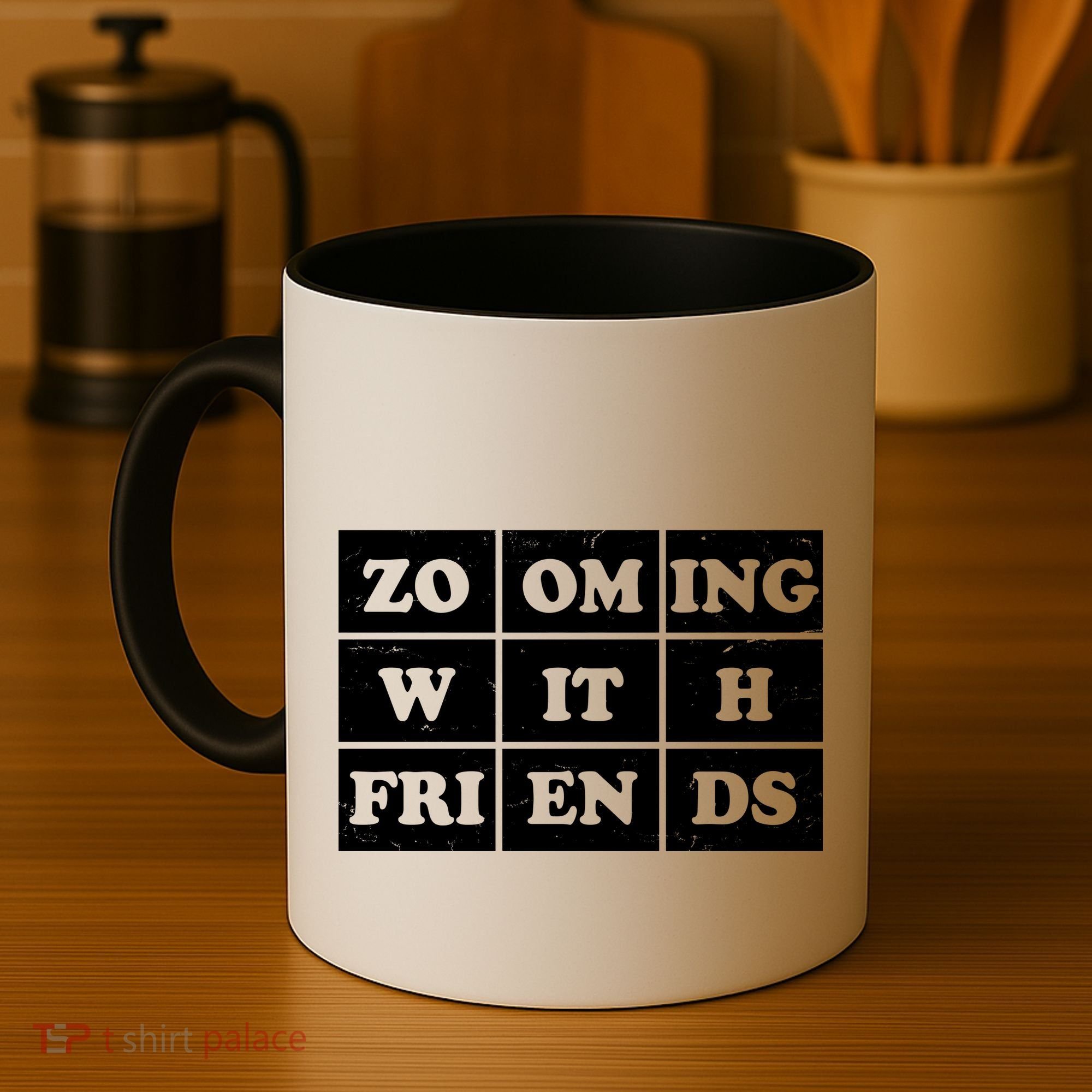 Zooming With Friends Coffee Mug