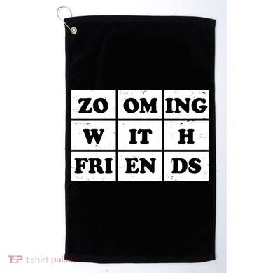 Zooming With Friends Golf Towel