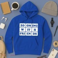 Zooming With Friends Hoodie thumb 3