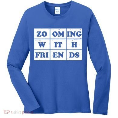 Zooming With Friends Women's Long Sleeve Shirt