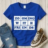 Zooming With Friends Women's T-Shirt thumb 3