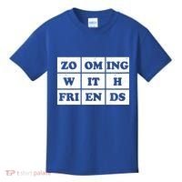 Zooming With Friends Kids T-Shirt thumb 0